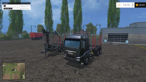 MAN TGS Kurzholz-Zug