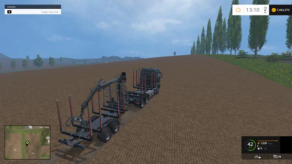 MAN TGS Kurzholz-Zug