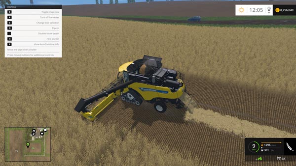 New Holland CR1090 pack 