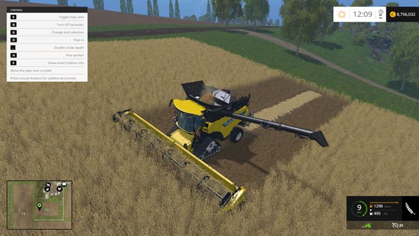 New Holland CR1090 pack 
