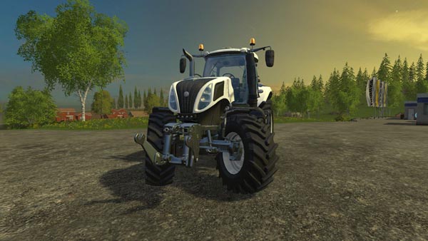 New Holland T8 Ultra white 