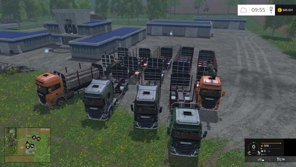 Scania 730 and Trailers 