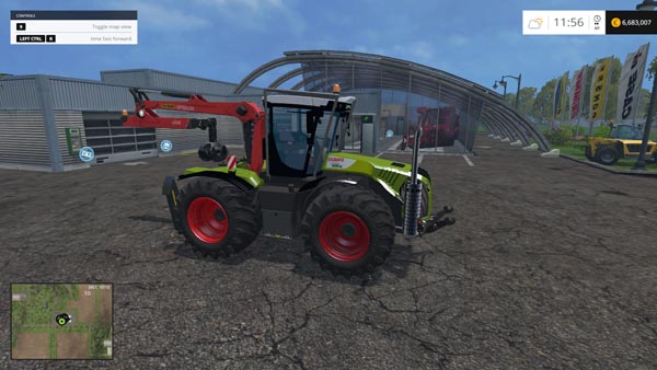 Claas Xerion 5000 Forest Edition