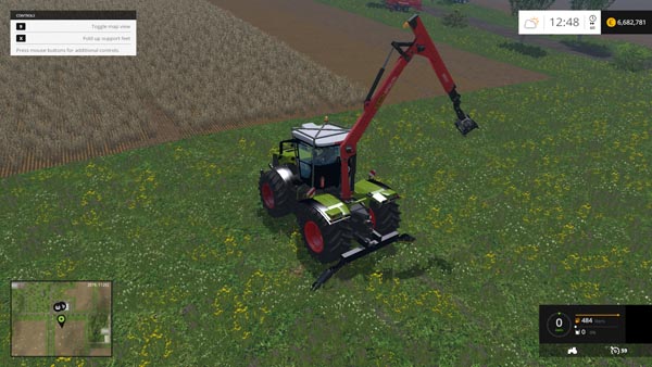 Claas Xerion 5000 Forest Edition