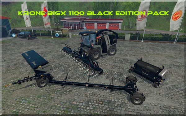 Krone BigX 1100 Black Edition