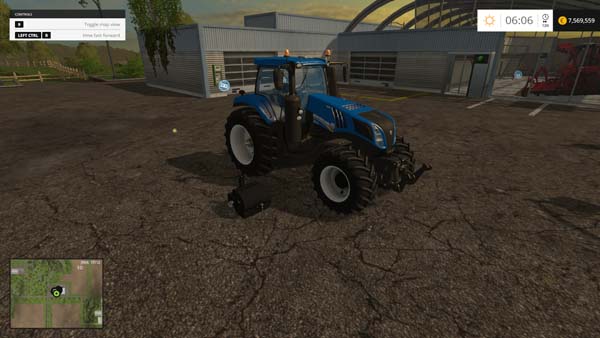 New Holland T8.435 + NH Weight