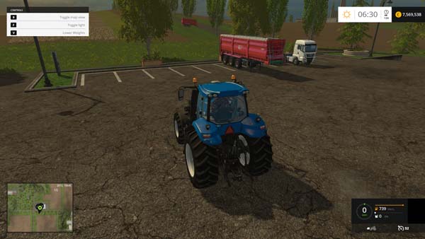 New Holland T8.435 + NH Weight