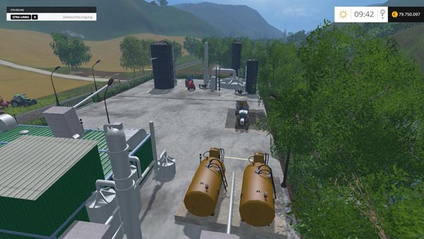 Factory for fertilizer feed diesel 