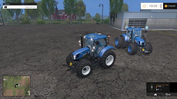 NEW HOLLAND T6160 TWIN PACK