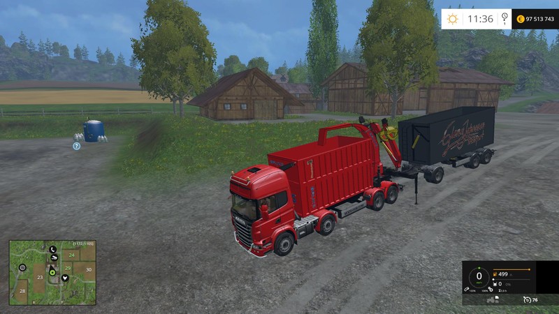 Scania R730 bruks