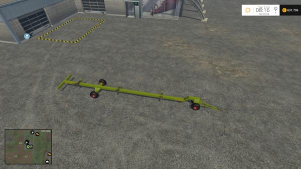 Claas Combine Header Trailer 