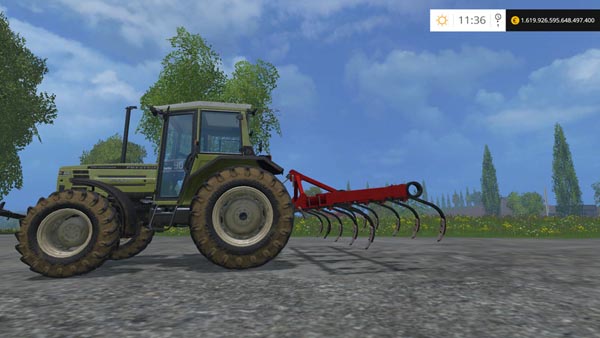 Cultivador de 11 brazos