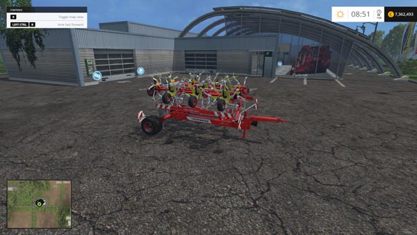 POETTINGER HIT 1214T TEDDER