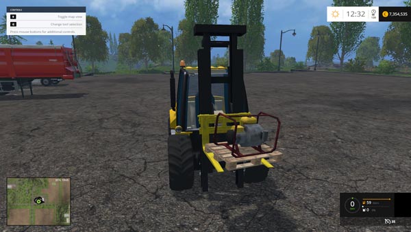 Pallete with generator