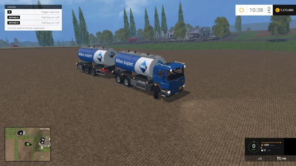 Scania Tanker &  trailer