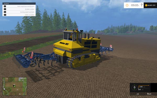 Xetrion 885 tracked tractors