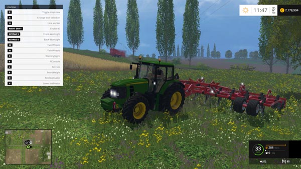 John Deere 6630 Weight FL