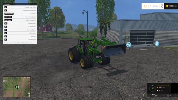 John Deere 6630 Weight FL