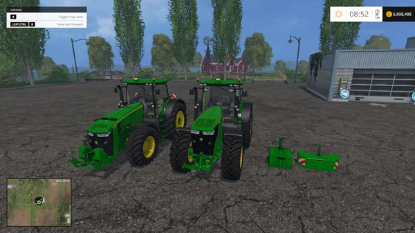 John Deere Pack 7R and 8R