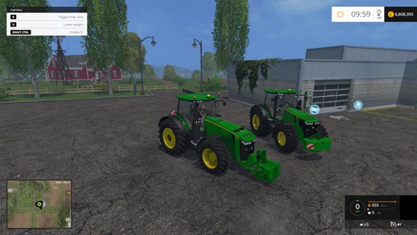 John Deere Pack 7R and 8R