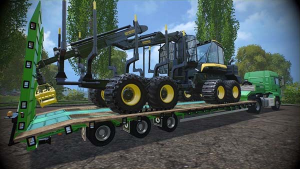 Low Loader Galtrailer SC 