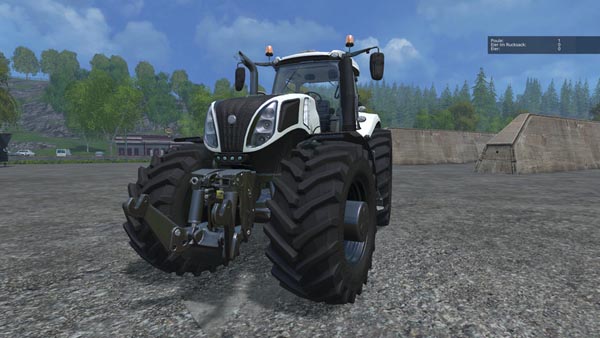New Holland T8 Ultra white 