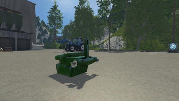 1500 kg weight with hitch 