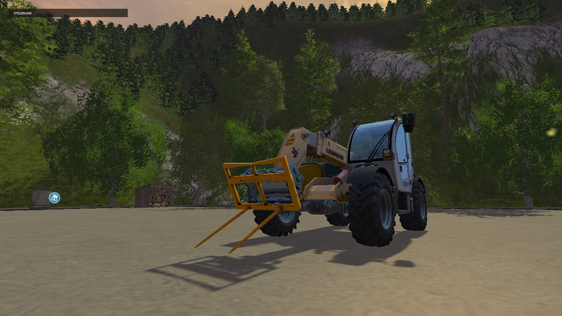 Ballengabel for Teleskoplader 