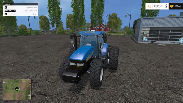 New Holland TM7040 Brazilian Edition