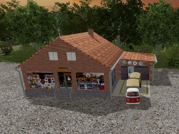 ROS Supermarket and shop