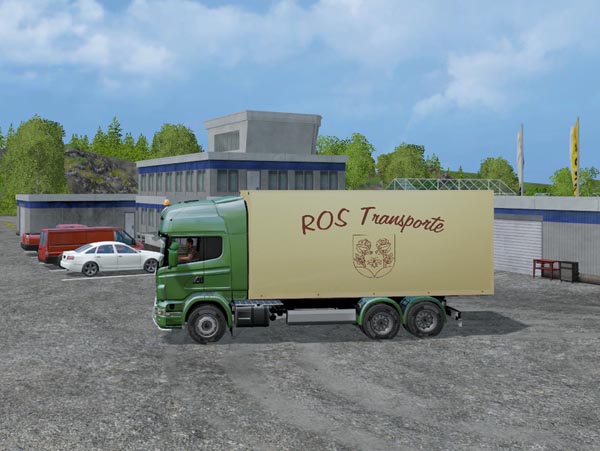 ROS Truck Scania and Trailer