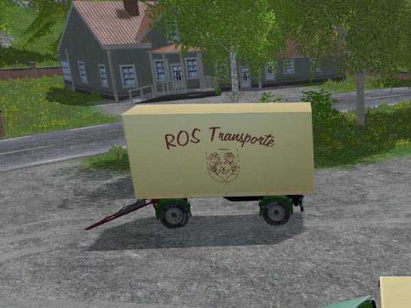 ROS Truck Scania and Trailer