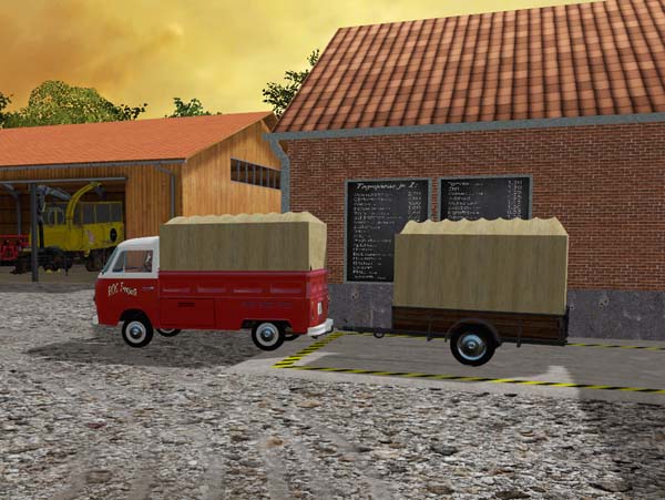 ROS VW Bus and Trailer