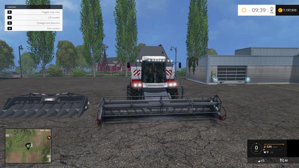 Rostselmash Torum 740 Combine