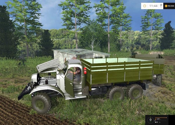 ZIL 157 and trailer GKB 817 