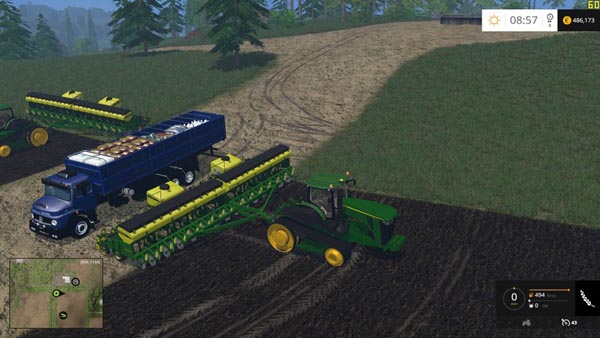 Mercedes Benz 1513 For Planter and sprayer Supply 