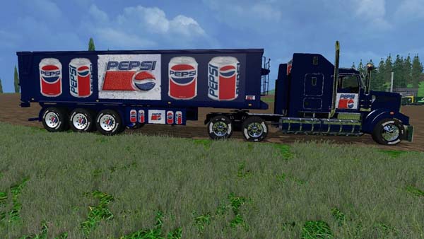 PepsiCola and CocaCola Trucks and Trailers