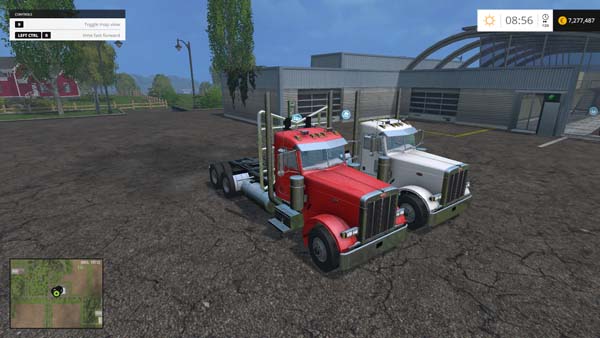 Peterbilt 379 logger Truck