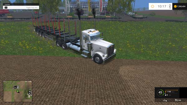 Peterbilt 379 logger Truck