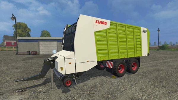 Claas Cargos 9500 4 Wheels Chassis 