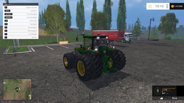 John Deere 8430 Weight