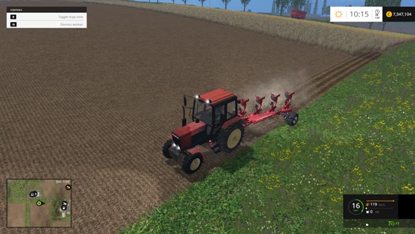 MTZ 82 Black Tractor