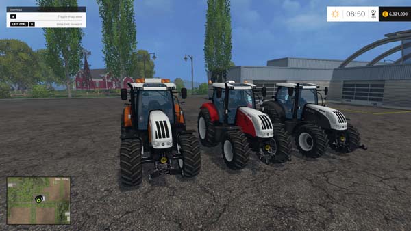 Steyr 6160 CVT Pack