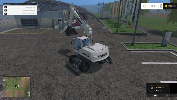 Terex TW 170 Excavator