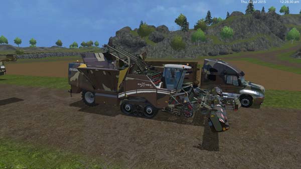 Camoflage Grimme PACK 4