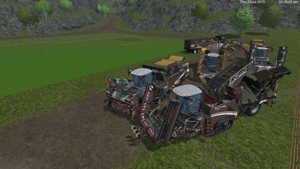 Camoflage Grimme PACK 4