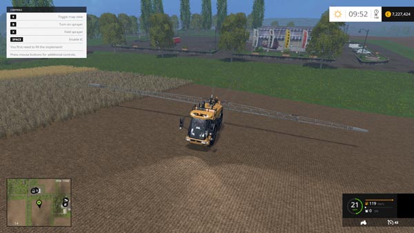 Cat Challenger Sprayer 20m