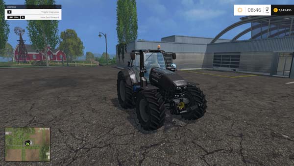 Deutz Fahr 7250 TTV Black Edition Tractor