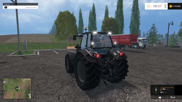 Deutz Fahr 7250 TTV Black Edition Tractor