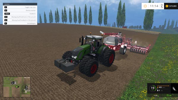 Fendt 936 Vario SCR With Weight
